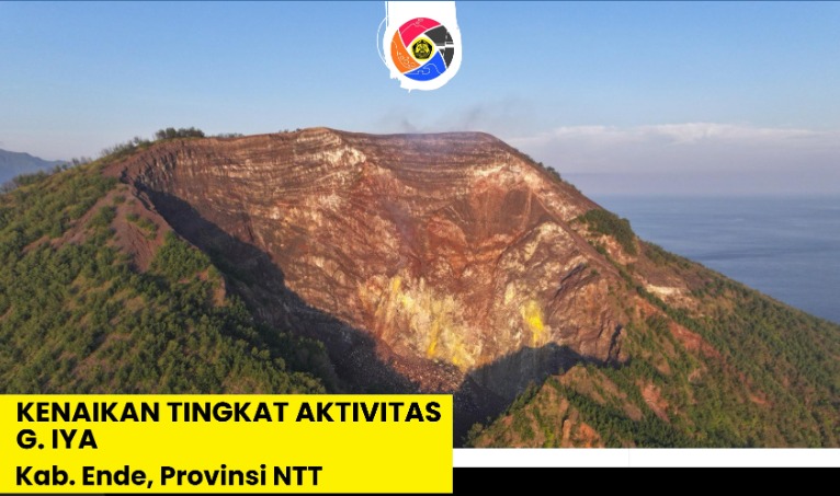 Gunung Iya NTT Berpotensi Erupsi dan Tsunami, Ini Peringatan dari Badan Geologi